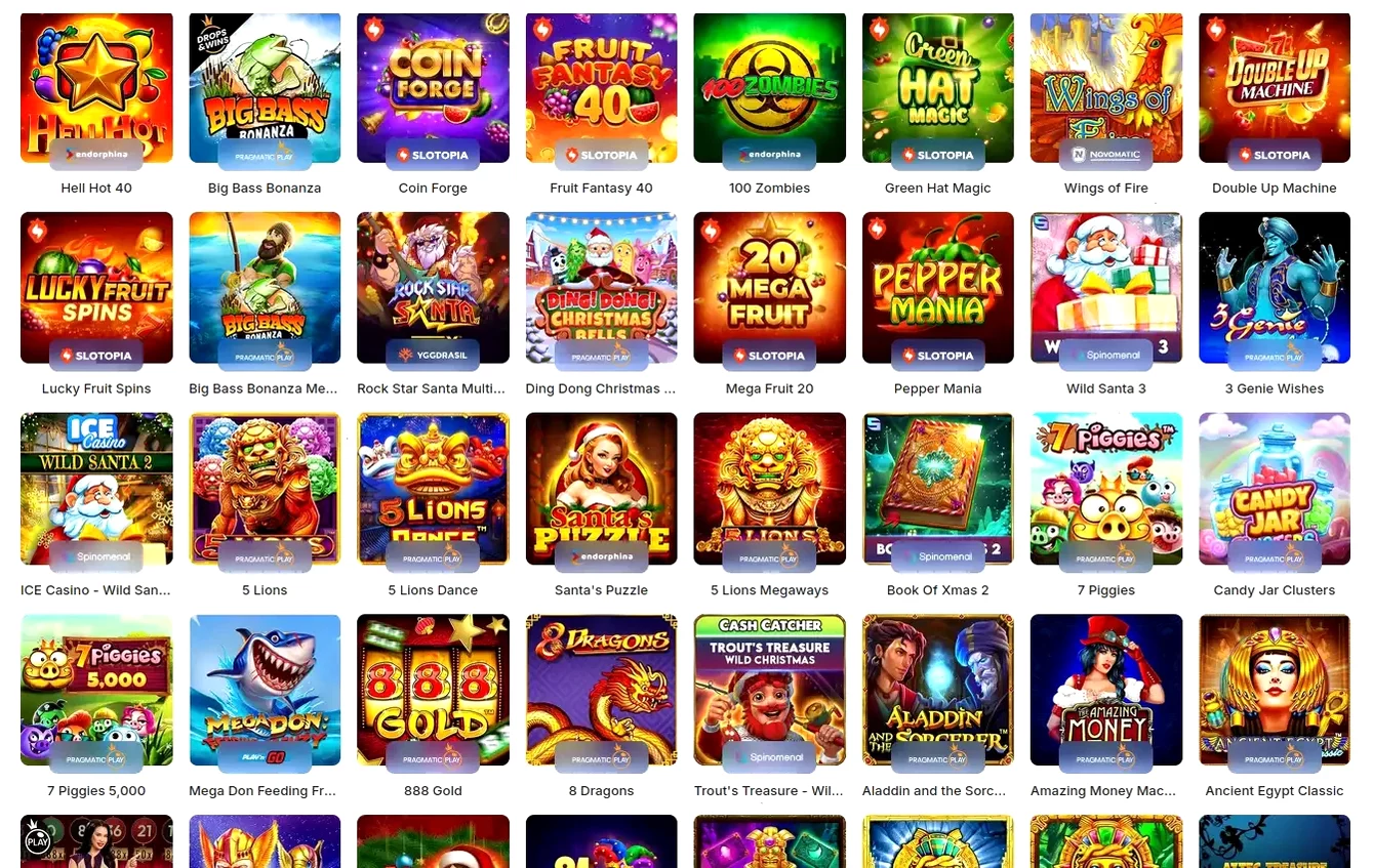 Игровые автоматы в Казино Икс